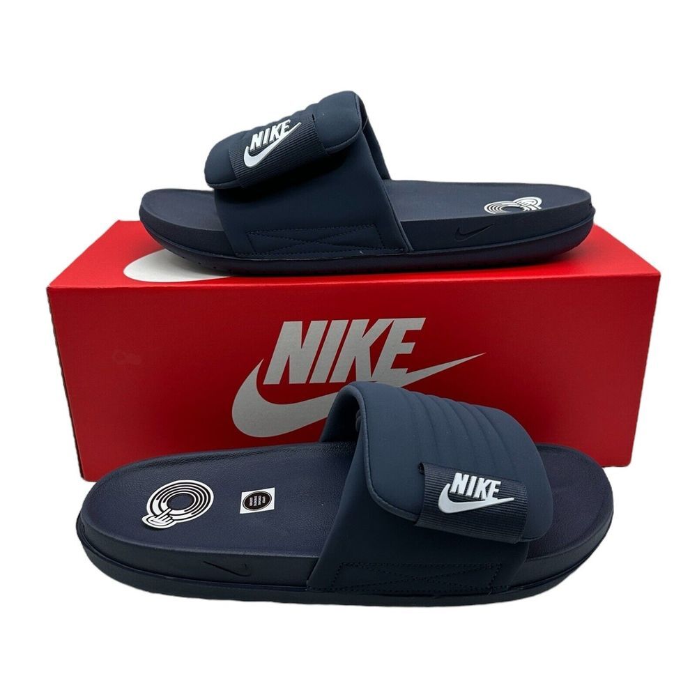 Nike Offcourt Adjust Slide Thunder Blue Men‎ Casual  Sandal DQ9624-400 Size 12